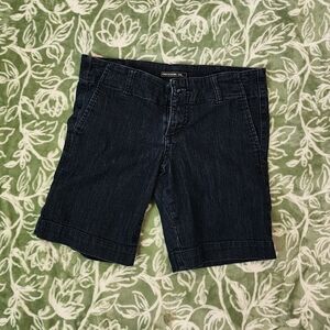 Underground Dark Denim Jean Shorts